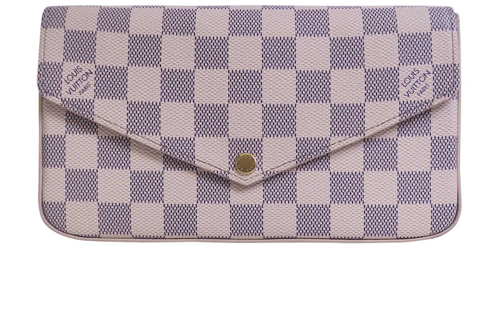 Damier Azur Pochette Felicie Louis Vuitton Designer Exchange Buy Sell Exchange